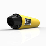 HMF Muffler Honda TRX 400EX 99-14 Yellow Performance Slip On Exhaust Black Euro End Cap