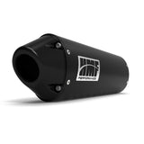 HMF Muffler Honda TRX 450R 04-05 Black Performance Slip On Exhaust Black Euro End Cap Side Mount