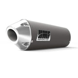 HMF Muffler Honda TRX 450R 06-14 Gun Metal Performance Slip On Exhaust Euro End Cap Side Mount