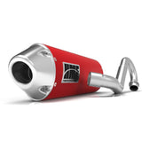 HMF Muffler Honda TRX 450R 06-14 Red Performance Full System Exhaust Euro End Cap Side Mount