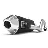 HMF Muffler Honda TRX 450R 06-14 Black Performance MX Full System Exhaust Euro End Cap Side Mount