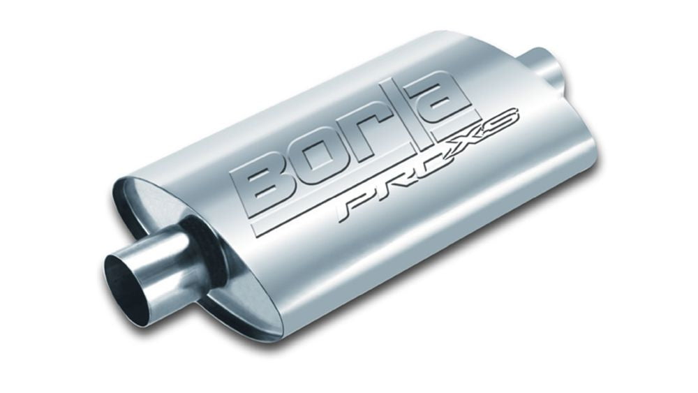 Borla 40364 Universal Pro-XS 2.5" Inlet/2.5"Outlet Center/Center Exit Muffler