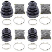 Complete Front Inner & Outer CV Boot Repair Kit for Polaris Worker 500 4x4 2002