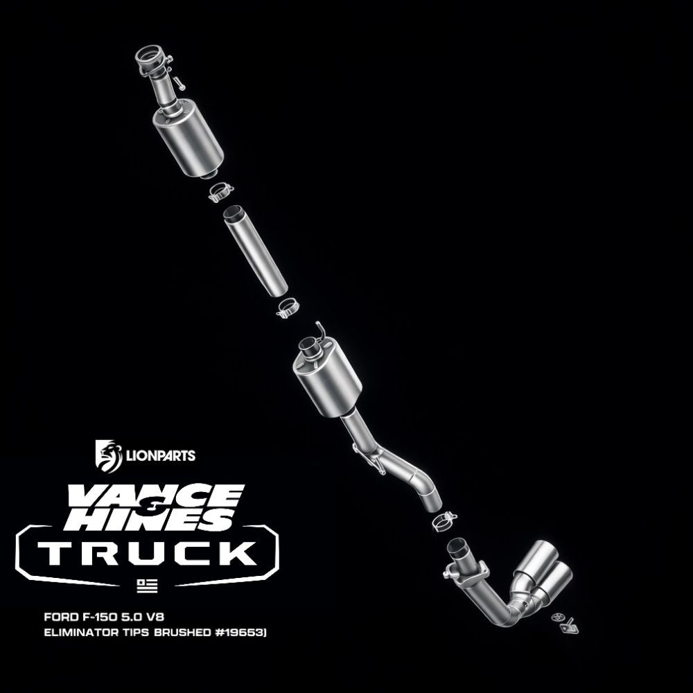Vance & Hines HoleShot Eliminator Cat-Back Dual-Tip Exhaust Stainless Steel