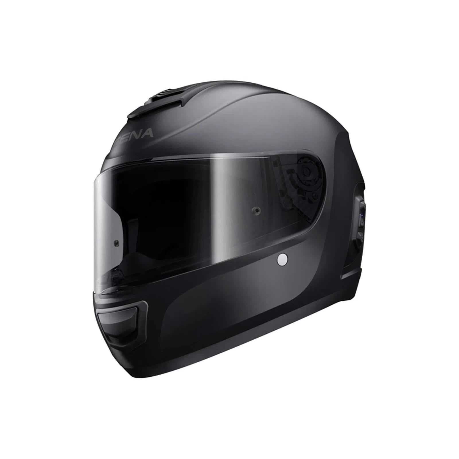 SENA Momentum INC Helmet Matte Black MD Full Face Pinlock MOI-STD-MB-M-01