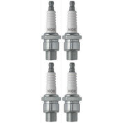 Set 4 NGK Standard Spark Plugs for Kawasaki H1-C 1972 Engine 500cc