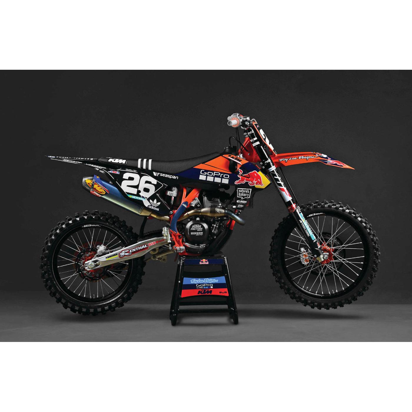 Acerbis Back in Black Full Plastic Kit for KTM - 2726495225
