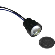 Letric Lighting Royal Flush Mount G2 LED 3-Wire, 9/16", Black/White/Amber