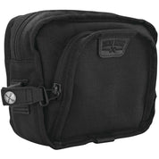 Burly Brand Voyager Handlebar Bag Black - B15-1012B