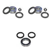 QUADBOSS Front and Rear Wheel Bearing Kits for Yamaha YFZ450 2004-2005
