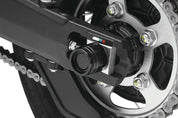 Kuryakyn Lodestar Black Rear Axle Sliders 3824