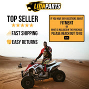 DragonFire Racing RacePace Nerf Bars for 2 Seat Polaris XP 1000 and RZR 900 - Red - 01-1917