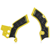 Acerbis Yellow/Black X-Grip Frame Guard - 2688751017