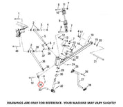 Radius Rod End for Snowmobile POLARIS TRAIL 1997-1998