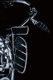 Kuryakyn Kinetic Brake Pedal Pads Chrome