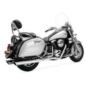 Vance & Hines 18369 Bagger Slash-Cut 2-into-2 Dual Exhaust System (Chrome)