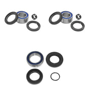 QUADBOSS Front and Rear Wheel Bearing Kits for Honda TRX420 FPM 2011-2013