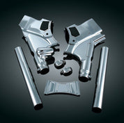 NEW Kuryakyn - 7832 Deluxe Neck Covers Electra Glide ROAD KING STREET FREE SHIP