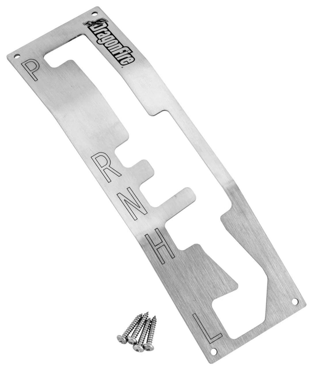 DragonFire Racing Shifter Plate For Maverick X3 - Silver/Stainless - 04-0048