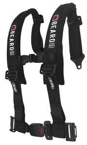 Beard Safety Harness System - 880-220-02 4-Point 2" x 2", Auto Buckle Black