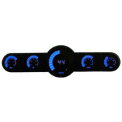 Intellitronix 5.5 Gauge Analog Bargraph Panel BG10001 - Blue