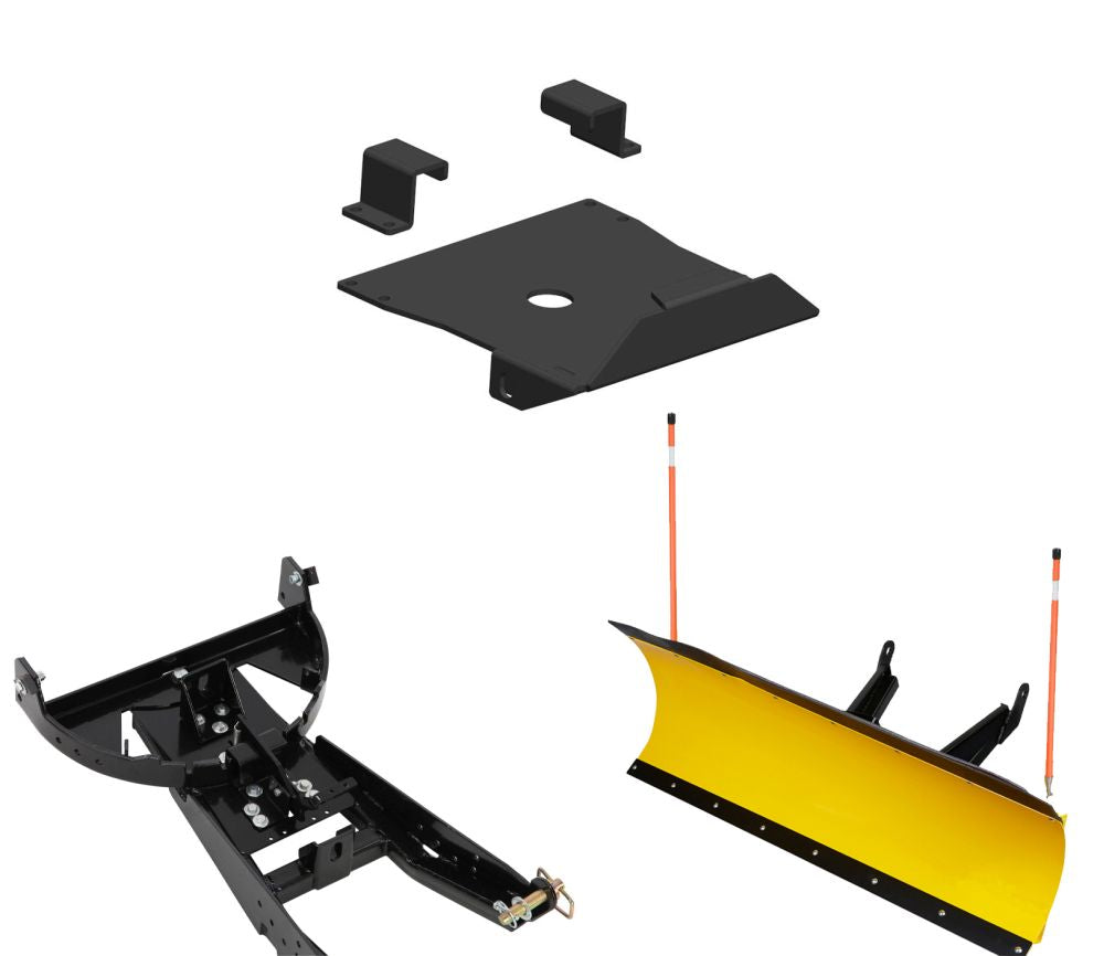 Denali Black UTV Snow Plow Kit For CF-Moto UFORCE 500 2016-2020