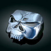 KURYAKYN CHROME ZOMBIE COVER FOR 1973-2017 CONVENTIONAL FENDER TAILLIGHT HARLEYS