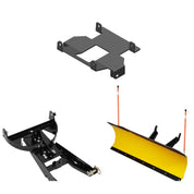 Denali Black UTV Snow Plow Kit For Polaris RZR Pro XP 2020-2021