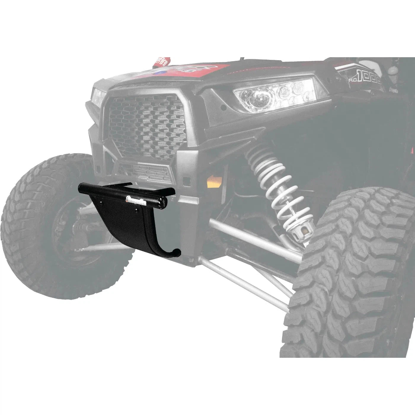 DragonFire Racing RacePace Front Bumper for RZR & RS1 - Black - 01-1806