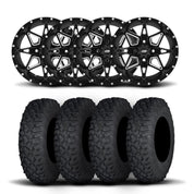 ITP Tornado 15" Matte Black Wheels And Coyote Tires [35x10R-15]