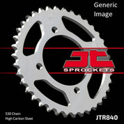 530H Chain Natural,Front & Rear Sprocket Kit for YAMAHA XS400R Seca 1982-1983