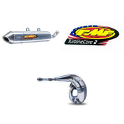 Factory Fatty Exhaust Pipe & Turbinecore2 Silencer w/ Decal HUSQVARNA TE 250 17