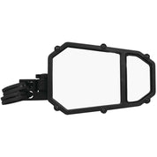 ATV/UTV Tek UTV Side Mirror with Blindspot and Dual Axis Breakaway Black