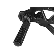 Vortex Racing Adjustable Rear Set Black - RS591K