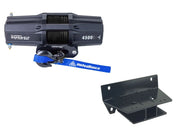 Viper V2 UTV Winch Kit 4500 lb Standard Spool With 40 Feet Black Synthetic Rope With Mount For John Deer Gator RSX 850i/XUV 550/590i 2013-2021