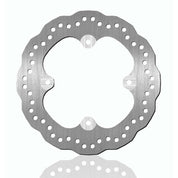 BikeMaster Brake Rotor For Honda CBR650F/ABS 2014-2018 Contour Rear Silver