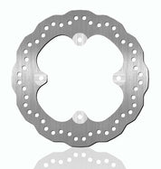 BikeMaster Brake Rotor For Honda CBR650F/ABS 2014-2018 Contour Rear Silver