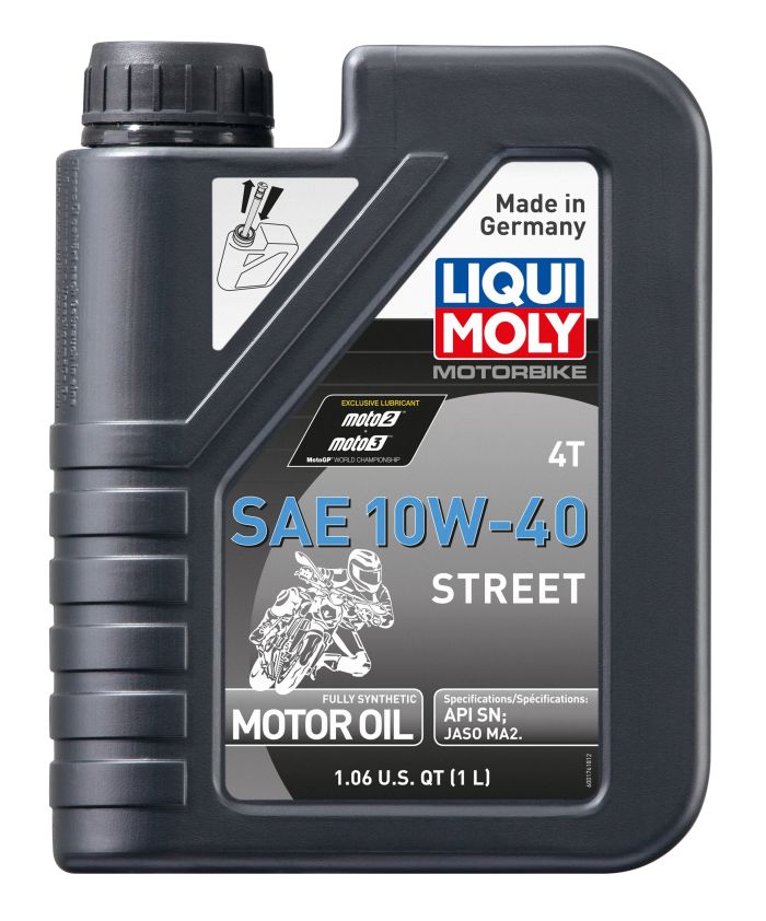 Liqui Moly 1L 4T SAE 10W40 Motorbike Street Motor Oil 20054