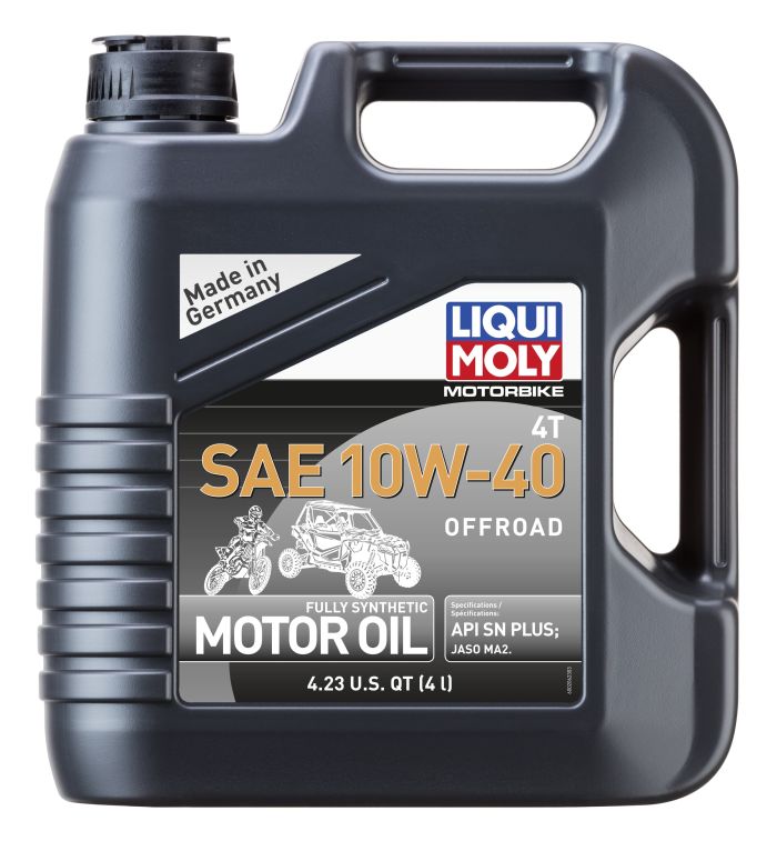 Liqui Moly 4L 4T 10W40 Motorbike Offroad Motor Oil 20084