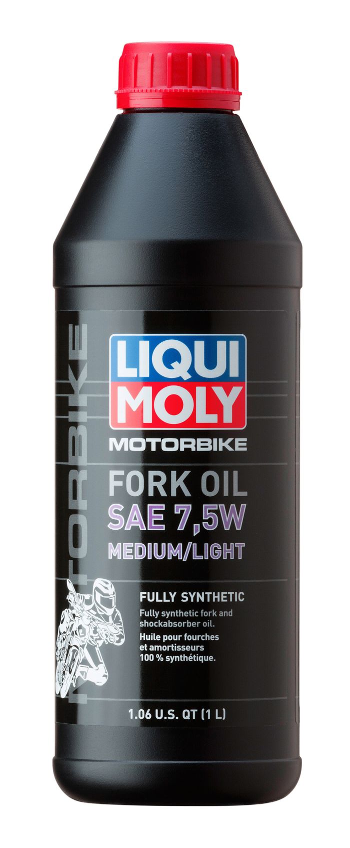 Liqui Moly 1L SAE 7.5W Medium/Light Motorbike Fork Oil 20098