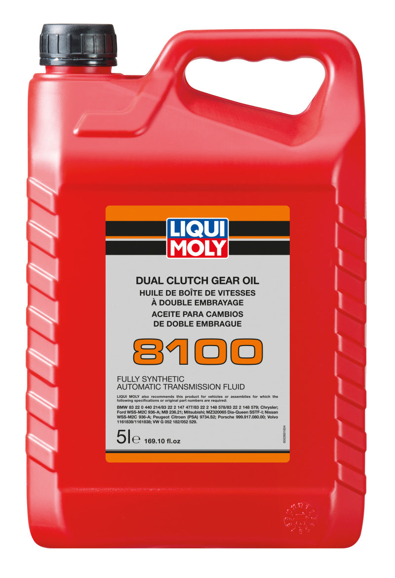 Liqui Moly 5L Dual Clutch 8100 Transmission Oil 20116