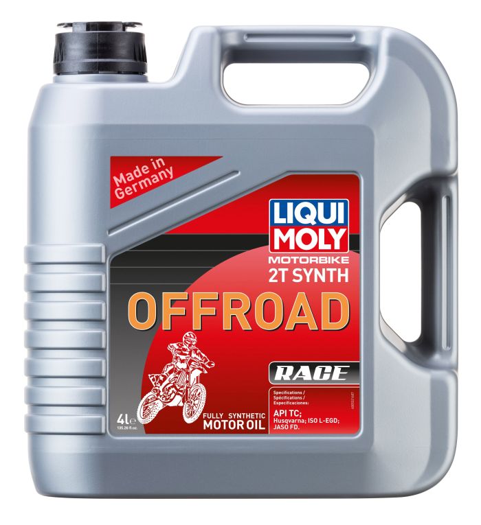 Liqui Moly 4L Synthetic 2T Motorbike Offroad Race Motor Oil 20180