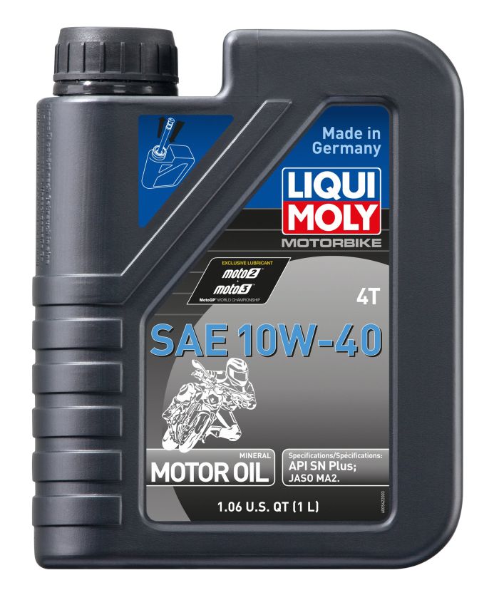 Liqui Moly 1L 4T SAE 10W40 Motorbike Motor Oil 20190