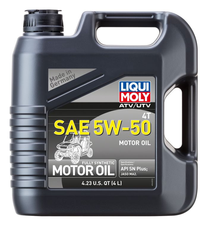 Liqui Moly 4L 4T SAE 5W50 ATV Motor Oil 20214