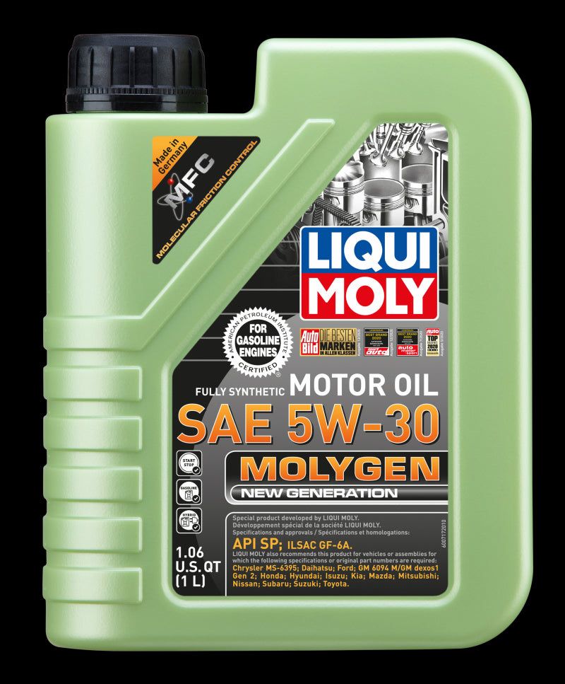 Liqui Moly 1L Molygen New Generation SAE 5W30 Motor Oil 20226