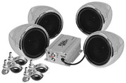 Boss Audio Systems 1,000-Watt Bluetooth 3" Speaker Kit Chrome