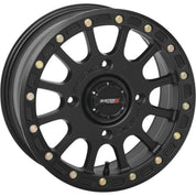System 3 SB-5 Beadlock Matte Black Wheel 15x10 4/156 5+5 (-5mm) 15S3-55561