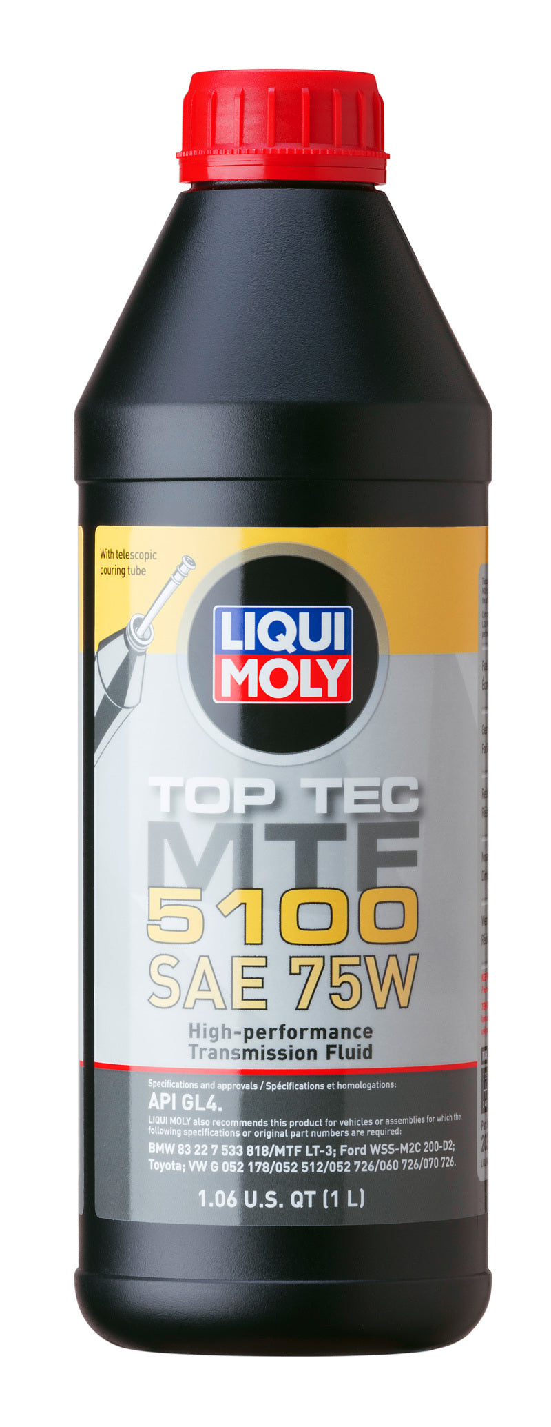 Liqui Moly 1L Top Tec MTF SAE 0 75W Gear Oil 20352