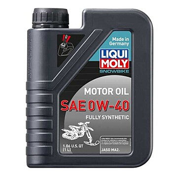 Liqui Moly 1L SAE 0W40 Snowbike Motor Oil 20356