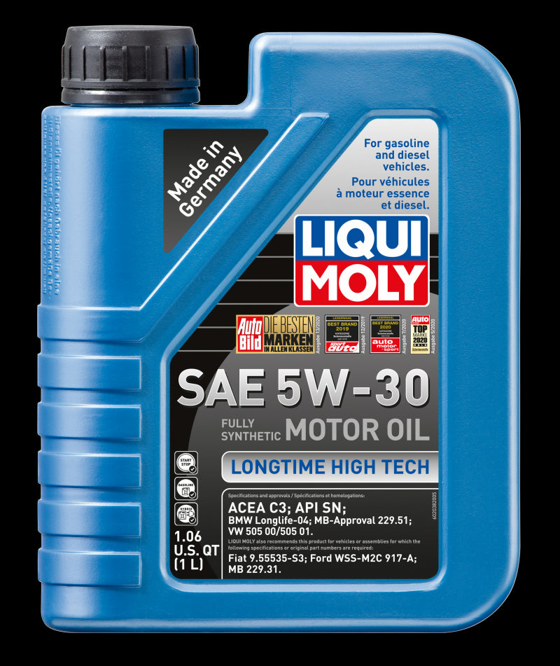 Liqui Moly 1L Longtime High Tech SAE 5W30 Motor Oil 2038